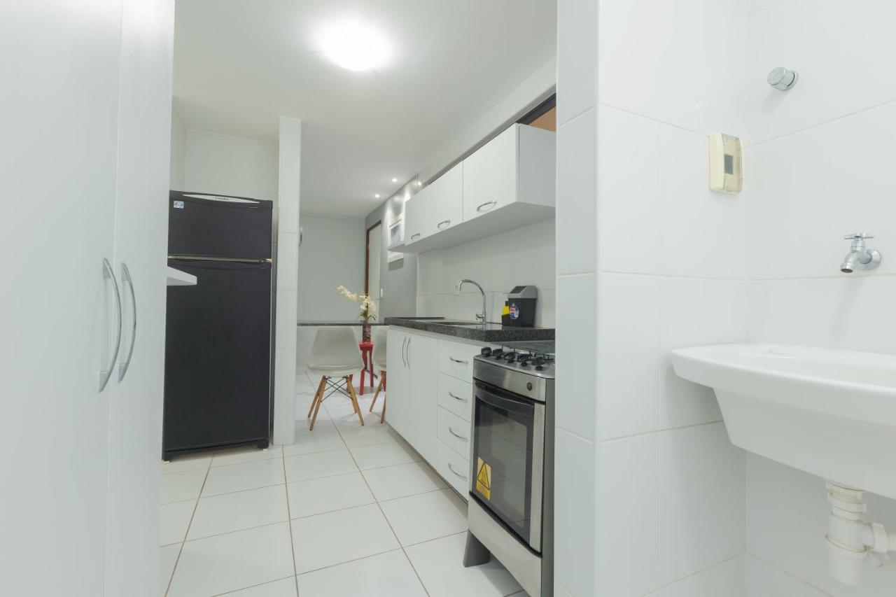 شقة Maceió  في Flat Quarto E Sala C/ Vista Mar Espetacular المظهر الخارجي الصورة