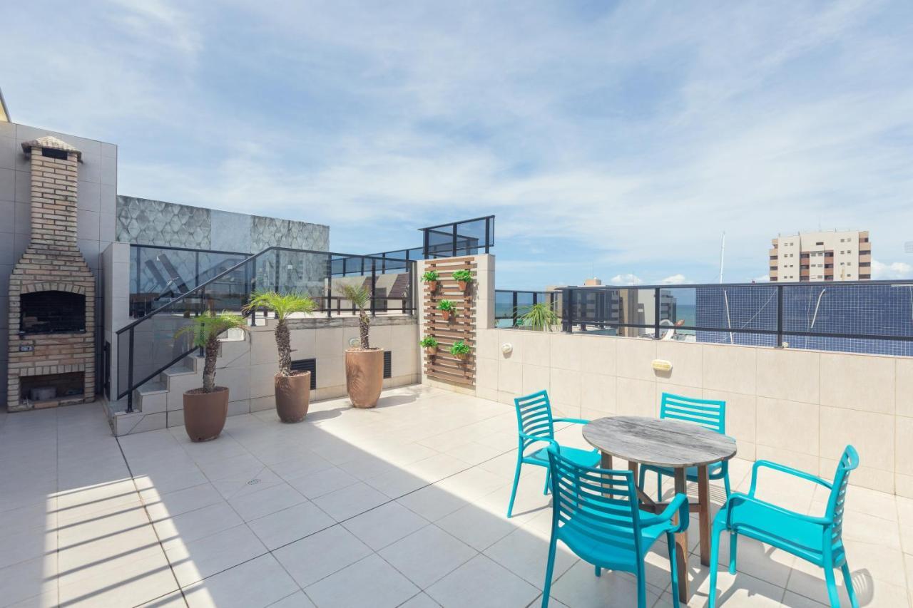 شقة Maceió  في Flat Quarto E Sala C/ Vista Mar Espetacular المظهر الخارجي الصورة